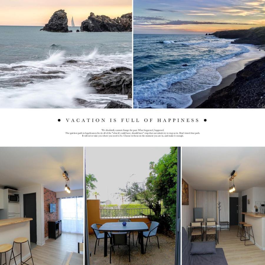 Cap D'Agde Falaises - Rez De Jardin, Proche Plages Exterior foto